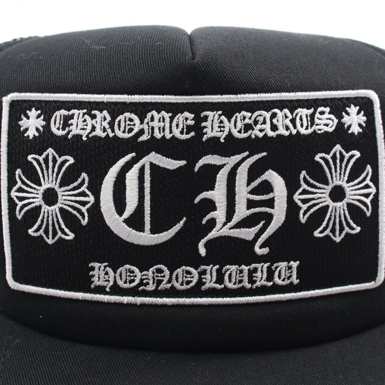 クロムハーツ CHROME HEARTS キャップ トラッカーキャップ CHプラス ハリウッド メッシュ その他 キャップ メンズ Used A