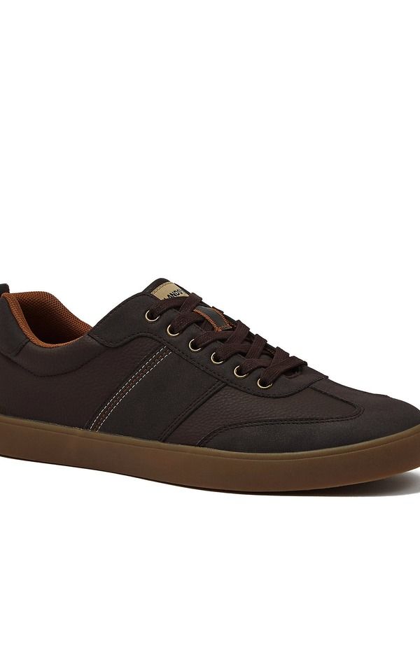 ランズエンド メンズ シューズ スニーカー Lands End Tribeca Low Top Sneakers Deep Chocolate チョコレート