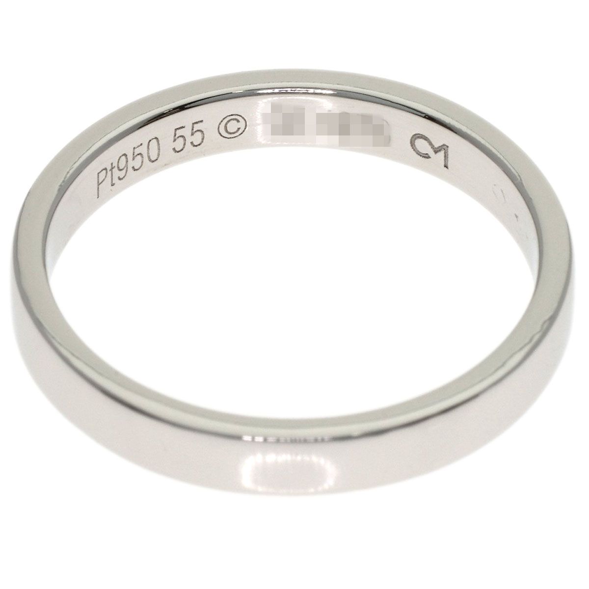 CARTIER カルティエ エングレーブド #55 リング・指輪 PT950