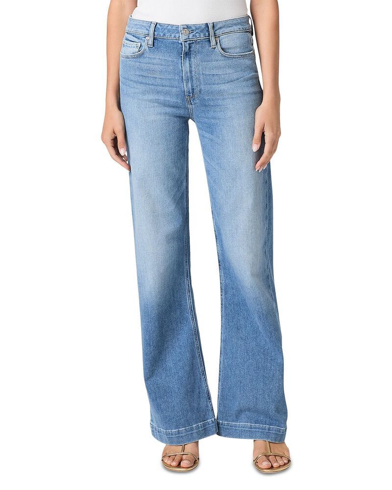 ペイジ レディース ボトムス デニムパンツ ジーンズ PAIGE Leenahigh Rise Bow Leg Jeans in Cinerama