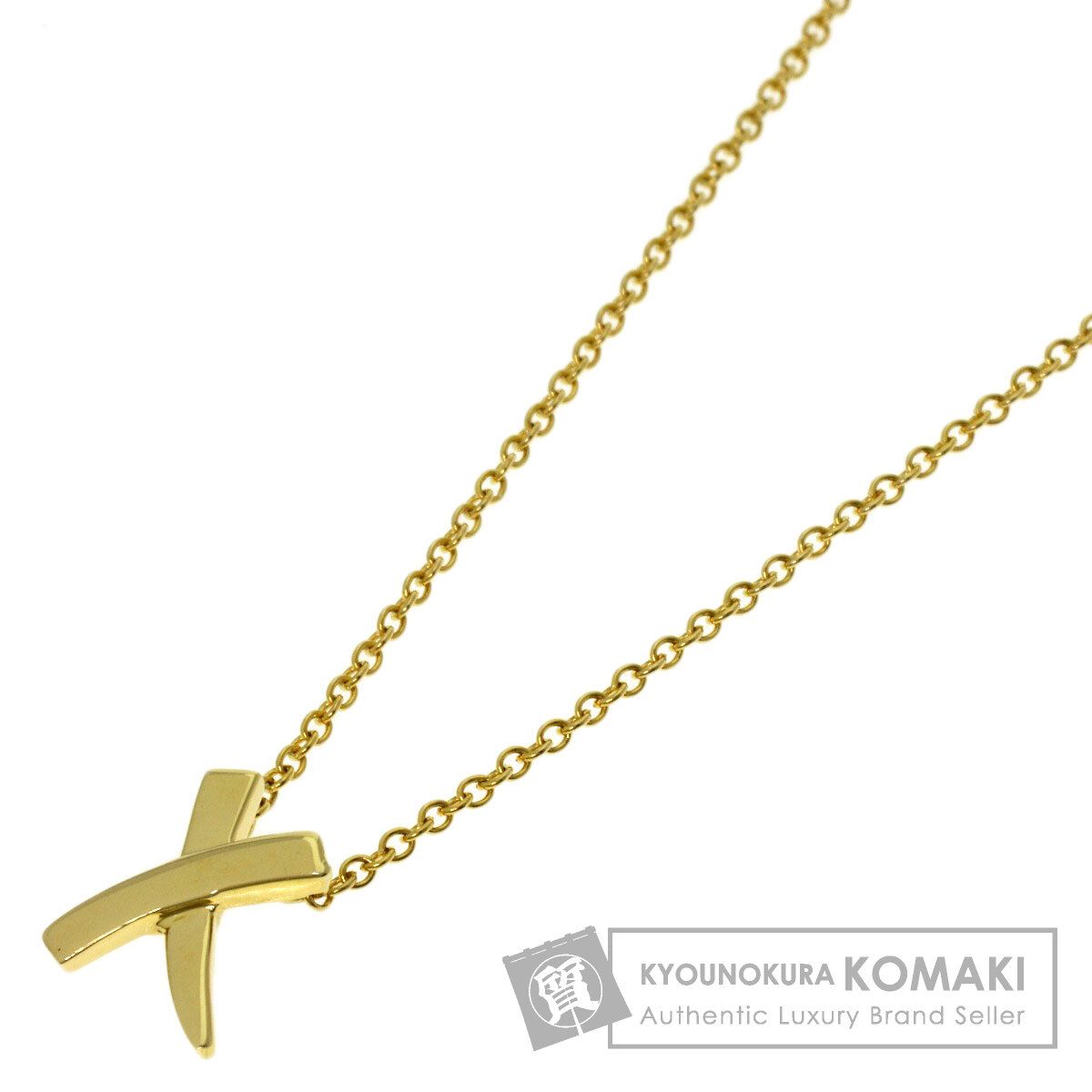 TIFFANY&Co. ティファニー グラフィティ X ネックレス K18YG レディース [中古]
