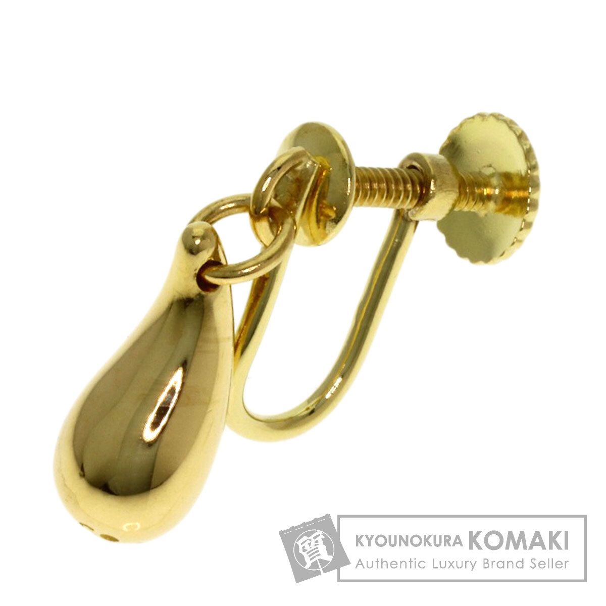 TIFFANY&Co. ティファニー ティアドロップ 片方のみ イヤリング K18YG レディース [中古]