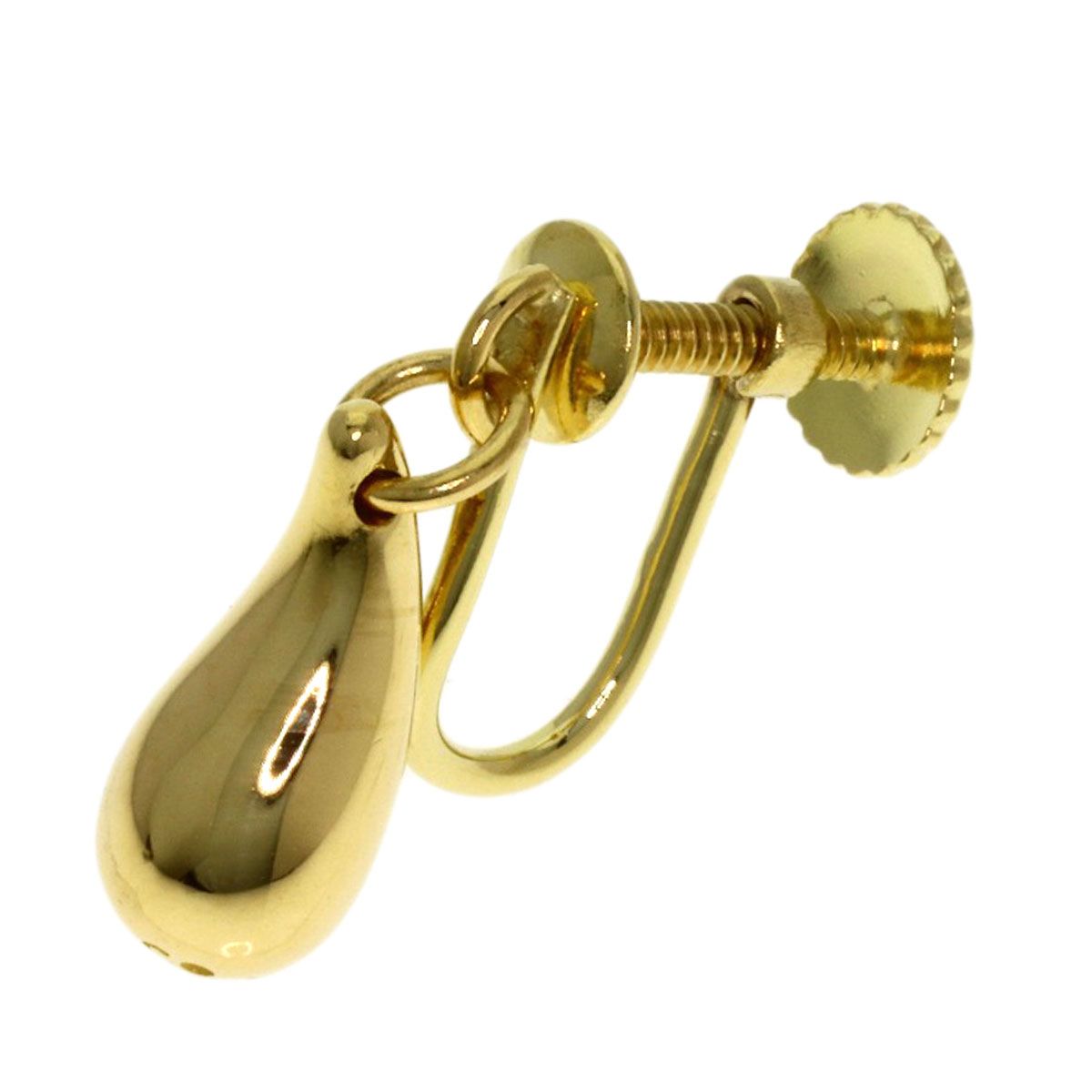 TIFFANY&Co. ティファニー ティアドロップ 片方のみ イヤリング K18YG レディース [中古]