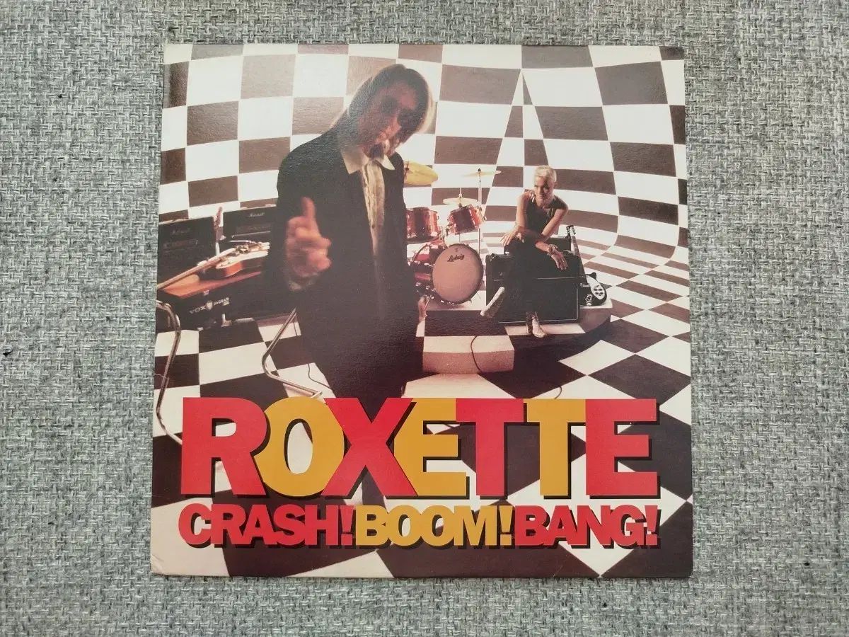 ポップ ROCK LP （ Roxette ー Crash Boom Bang ）