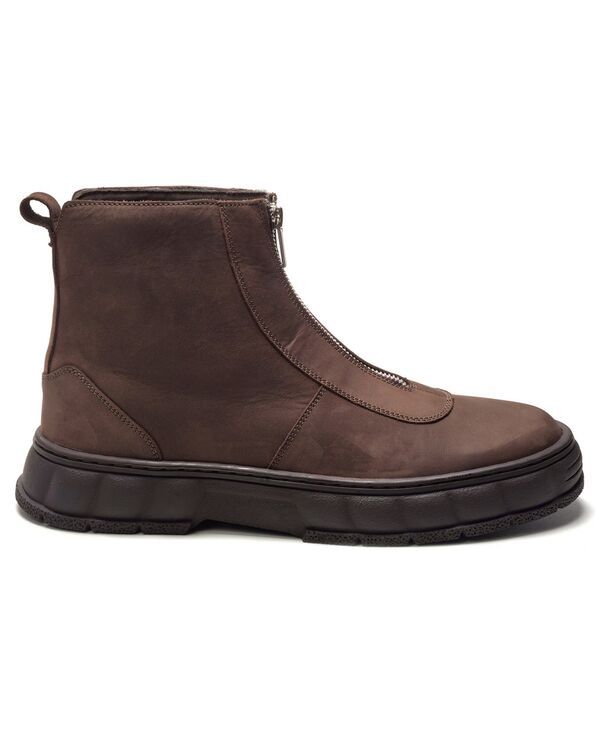 アンソニー ヴィア メンズ シューズ ブーツ・レインブーツ Anthony Veer A Veer Mens Vanta Front Zipper Boots Brown ブラウン