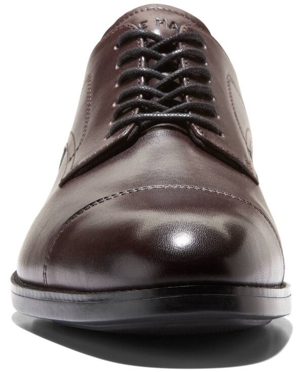 コールハーン メンズ シューズ オックスフォード キャップ Cole Haan Mens Harmon Grand Cap Toe Oxfords Madeira brown leather ブラウン