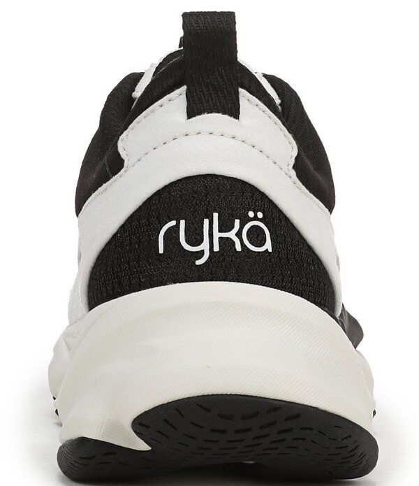 ライカ レディース シューズ スニーカー メッシュ Ryka Womens Rezorb Max Mesh Walking Sneakers WhiteBlack ホワイト