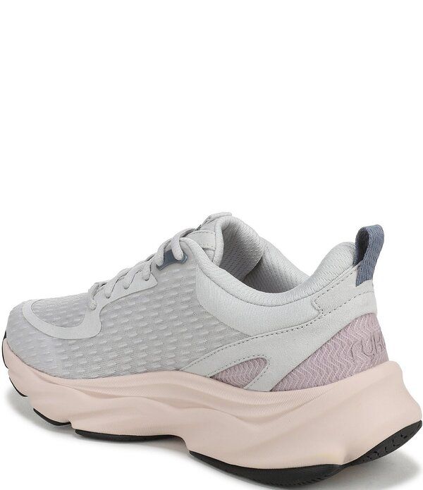 ライカ レディース シューズ スニーカー メッシュ Ryka Womens Rezorb Max Mesh Walking Sneakers Oyster Grey グレー