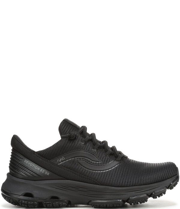 ライカ レディース シューズ スニーカー メッシュ Ryka Womens Devotion EZ SR Mesh Work Sneakers BlackBlack ブラック