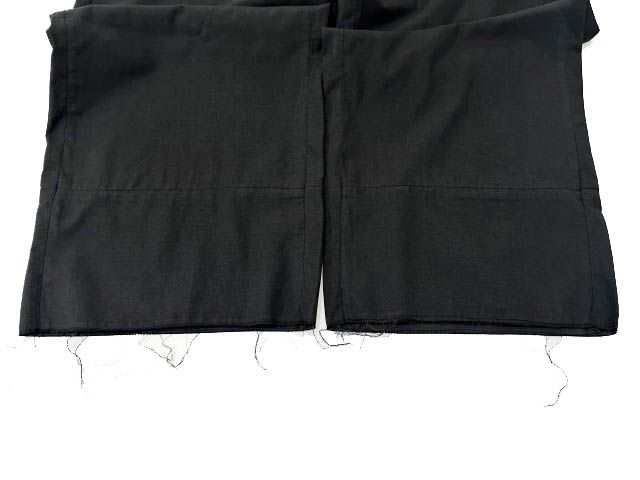 ANCELLM アンセルム 26SS L/C TUCK EASY PANTS BLACK カットオフ トラック イージー スラックス パンツ ANC-PT150 2 黒ブラック ブランド古着ベクトル 中古■260620 ANCELLM アンセルム 26SS L/C TUCK EASY PANTS BLACK カットオフ トラック イージー スラックス パンツ ANC-PT150 2 黒ブラック ブランド古着ベクトル 中古■260620