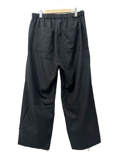 ANCELLM アンセルム 26SS L/C TUCK EASY PANTS BLACK カットオフ トラック イージー スラックス パンツ ANC-PT150 2 黒ブラック ブランド古着ベクトル 中古■260620 ANCELLM アンセルム 26SS L/C TUCK EASY PANTS BLACK カットオフ トラック イージー スラックス パンツ ANC-PT150 2 黒ブラック ブランド古着ベクトル 中古■260620