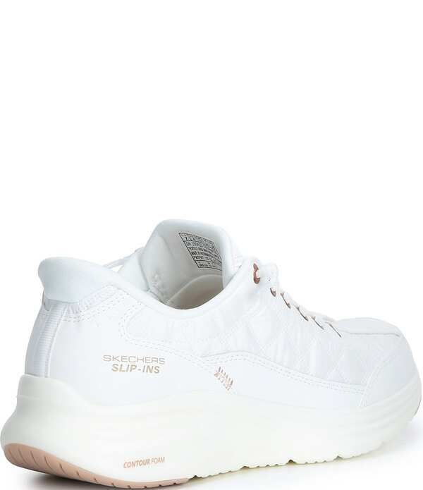 スケッチャーズ レディース シューズ スニーカー Skechers Womens Hands Free SlipIns Contour Foam Cozy Fit Golden Hour Sneake