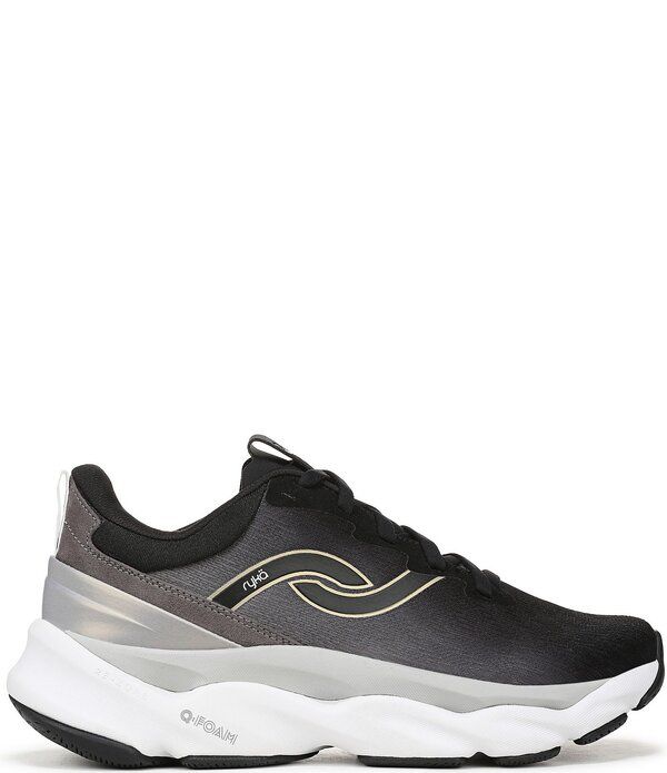 ライカ レディース シューズ スニーカー メッシュ Ryka Womens Elevate LX Mesh Walking Sneakers Black ブラック