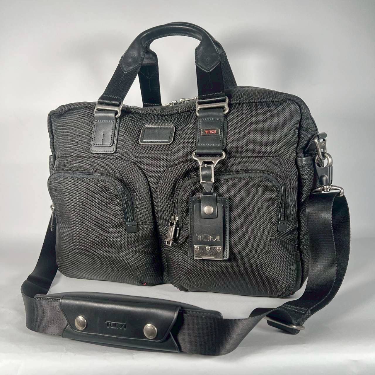 B-209 TUMI トゥミ Alpha Bravo ビジネスバッグ 2way ブラック ナイロン m482-3-260529 2-1