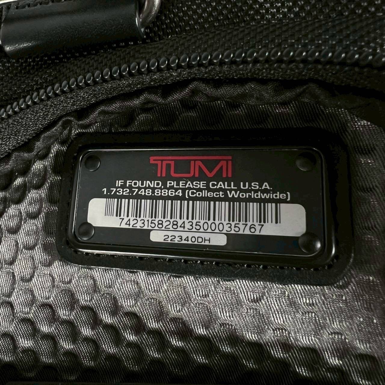 B-209 TUMI トゥミ Alpha Bravo ビジネスバッグ 2way ブラック ナイロン m482-3-260529 2-1