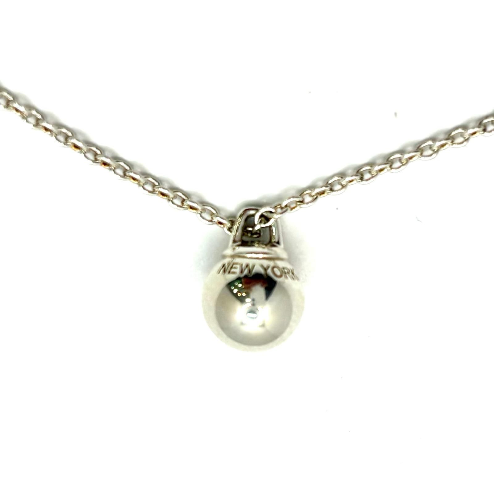 TIFFANY&Co. ティファニー ジュエリー ハードウェアボールNC/SV/3.4g 貴金属･宝石 ネックレス シルバー SV シルバー レディース【中古】471