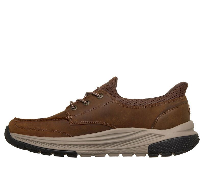 スケッチャーズ レディース シューズ スニーカー Skechers Meroe MenslipOn Casual Shoes Dark Brown ブラウン スケッチャーズ レディース シューズ スニーカー Skechers Meroe MenslipOn Casual Shoes Dark Brown ブラウン