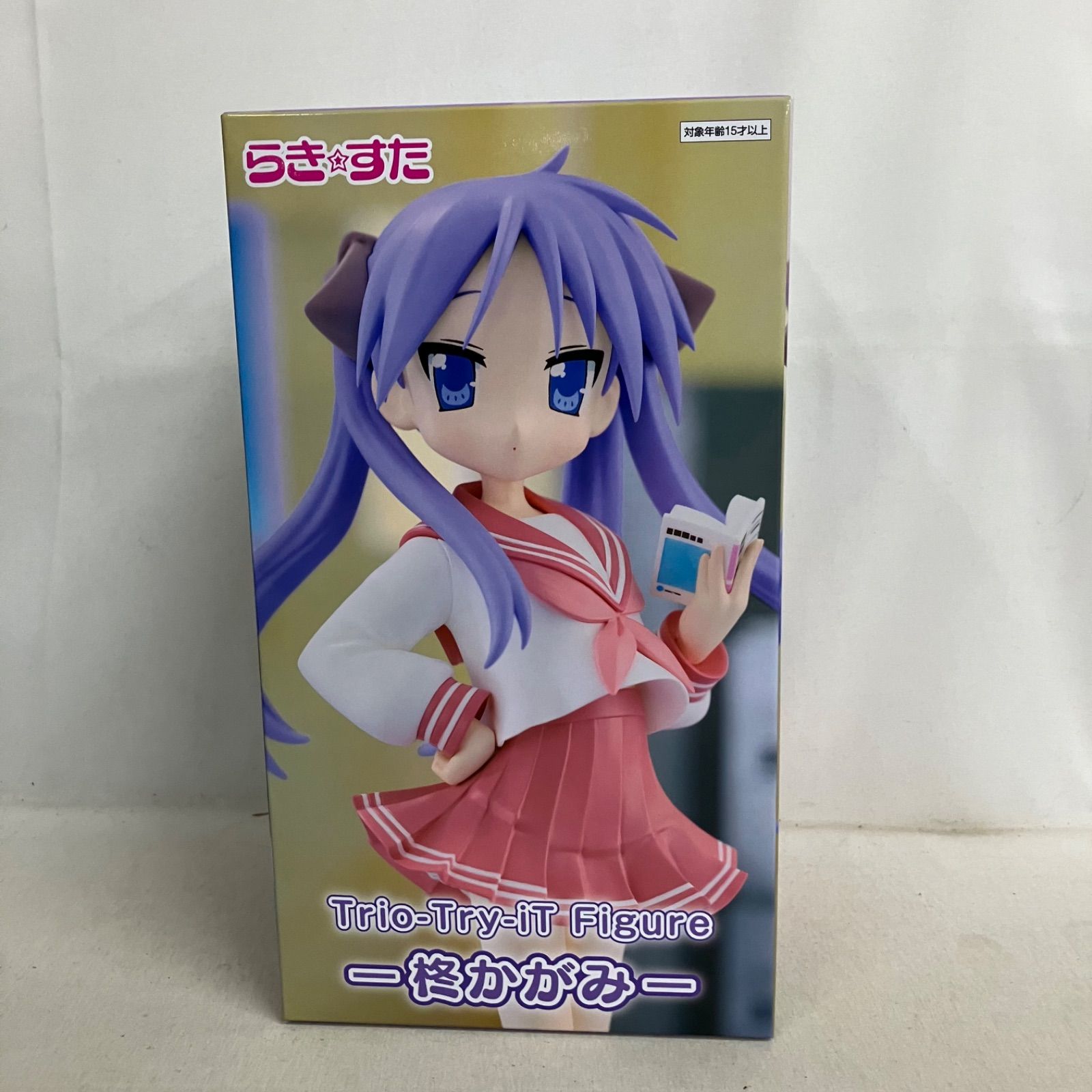 未開封 らきすた Trio-Try-iT Figure 柊かがみ フィギュア 3個セット 