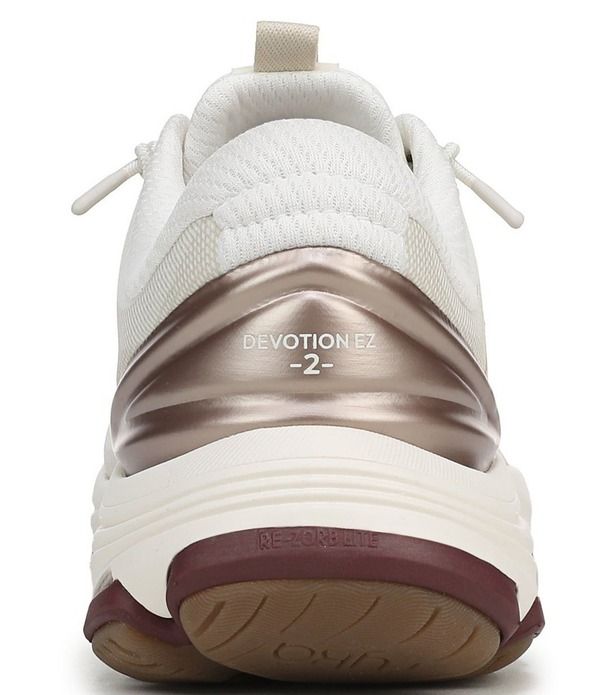 ライカ レディース シューズ スニーカー Ryka Womens Devotion EZ 2 Fitness Walking Sneakers White Beige ホワイト