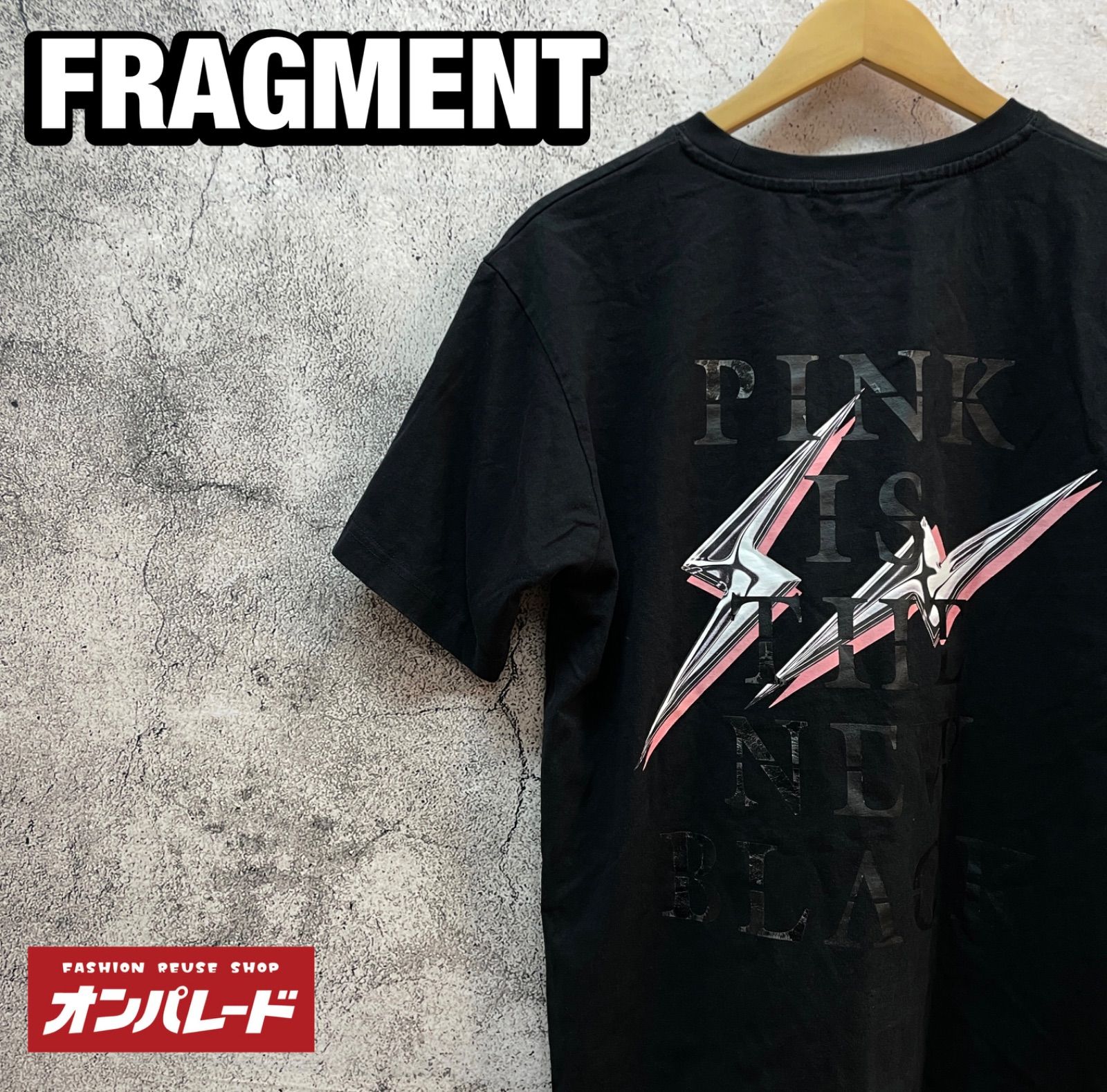 FRAGMENT ✖️ BLACKPINK フラッグメント Tシャツ ブラック L - メルカリ