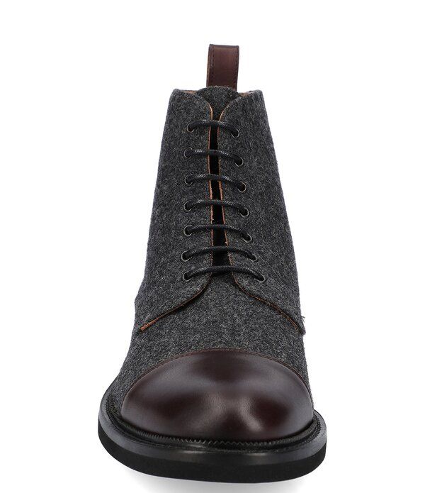 タフト メンズ シューズ ブーツ・レインブーツ ウール キャップ Taft Mens Jack Wool Cap Toe Boots GreyOxblood グレー