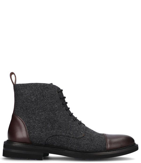 タフト メンズ シューズ ブーツ・レインブーツ ウール キャップ Taft Mens Jack Wool Cap Toe Boots GreyOxblood グレー