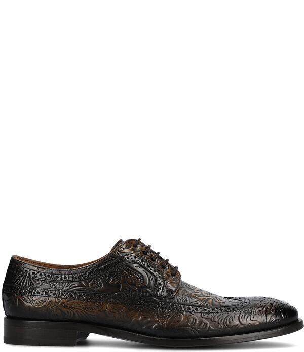 タフト メンズ シューズ ウィングチップ フラワー柄 オックスフォード ブローグ レザー フラワー Taft Preston Floral Embossed Leather Detail Brogue タフト メンズ シューズ ウィングチップ フラワー柄 オックスフォード ブローグ レザー フラワー Taft Preston Floral Embossed Leather Detail Brogue