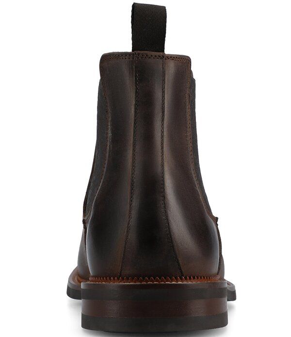タフト メンズ シューズ ブーツ・レインブーツ チェルシーブーツ プリント チェルシー レザー Taft Mens Glen Leather Printed Goring Chelsea Boots