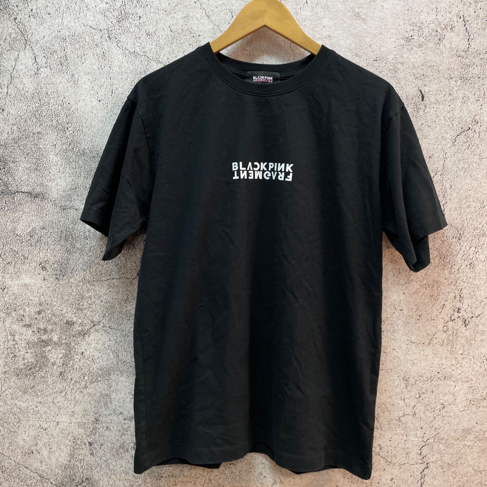 FRAGMENT ✖️ BLACKPINK フラッグメント Tシャツ ブラック L - メルカリ