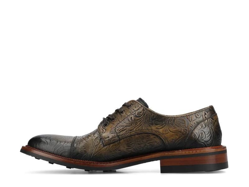 タフト メンズ シューズ オックスフォード TAFTRome Oxford BlackTan ブラック