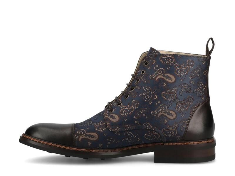 タフト メンズ シューズ ブーツ・レインブーツ キャップ TAFTJack Cap Toe Boot Brown Paisley Print ブラウン タフト メンズ シューズ ブーツ・レインブーツ キャップ TAFTJack Cap Toe Boot Brown Paisley Print ブラウン