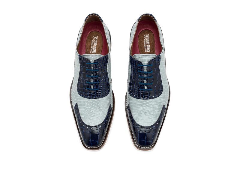 ステイシーアダムス メンズ シューズ オックスフォード キャップ Stacy Adams Tarango Modified Cap Toe Oxfordark Blue Multi ブルー