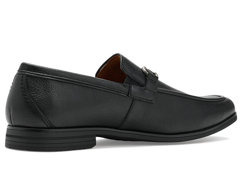 ステイシーアダムス メンズ シューズ オックスフォード ローファー Stacy Adams Richmont Moc Toe SlipOn Loafer Black Tumble ブラック