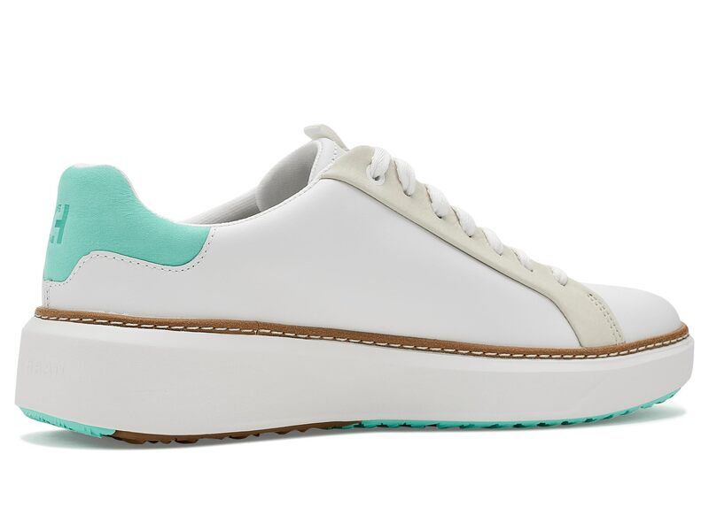 コールハーン レディース シューズ スニーカー Cole Haan GrandPro Topspin Golf Sneakers WhiteCascade Wp ホワイト