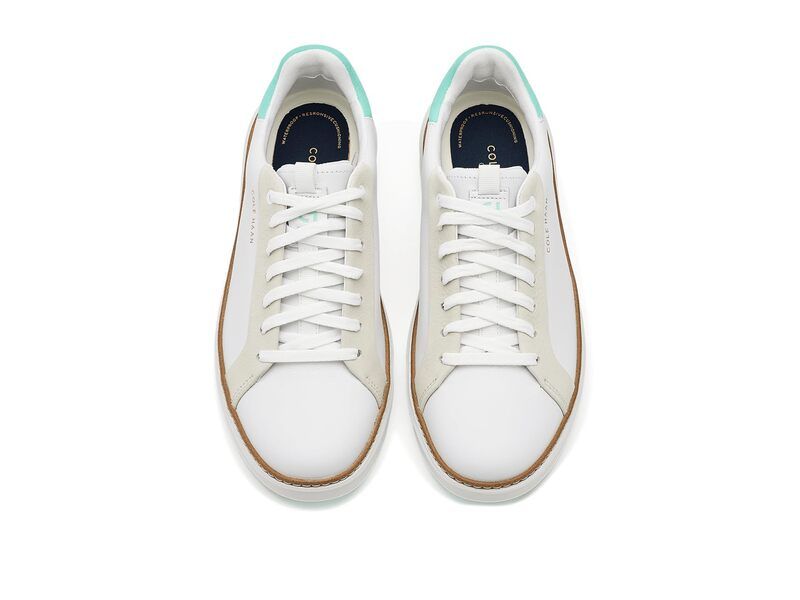 コールハーン レディース シューズ スニーカー Cole Haan GrandPro Topspin Golf Sneakers WhiteCascade Wp ホワイト