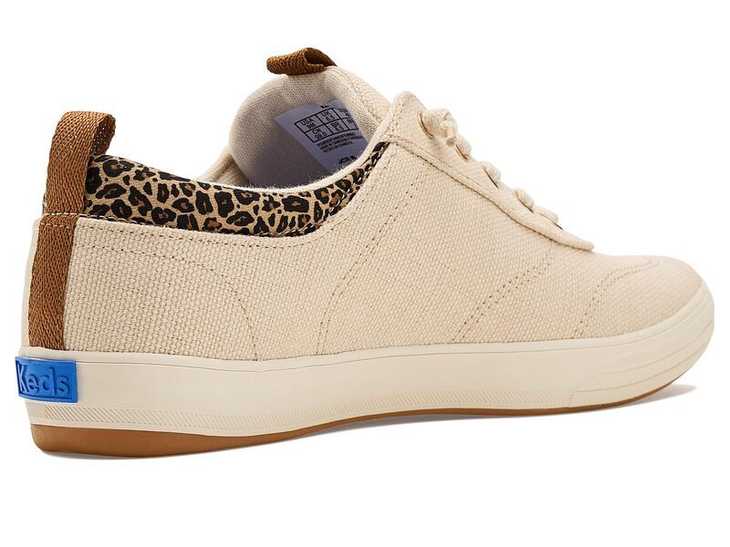 ケッズ レディース シューズ スニーカー Keds Center III SlipOn ParchmentLeopard Canvas アニマル