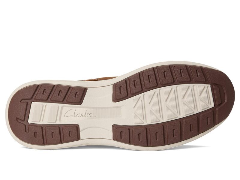クラークス メンズ シューズ オックスフォード Clarks Craftwell Step Light Brown Leather ブラウン