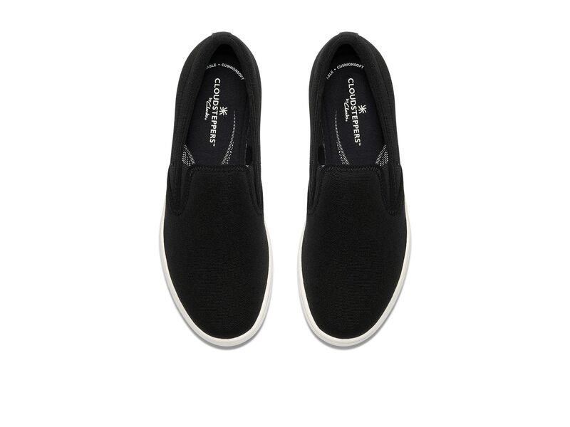 クラークス レディース シューズ スニーカー Clarks Breezesky Zoe Black Canvas ブラック