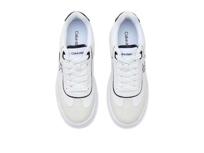 カルバンクライン レディース シューズ スニーカー Calvin Klein Pazquale WhiteBlack ホワイト