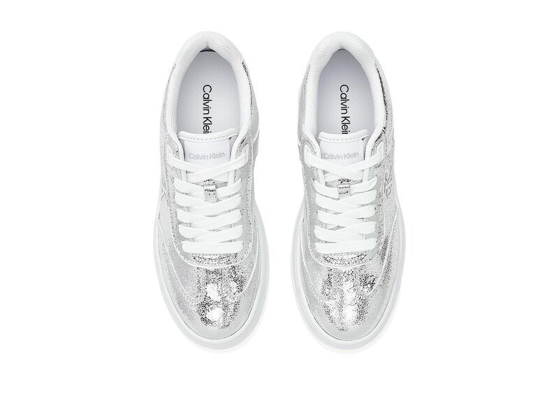 カルバンクライン レディース シューズ スニーカー Calvin Klein Pazquale SilverWhite ホワイト