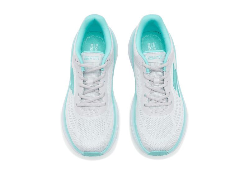 スケッチャーズ レディース シューズ スニーカー SKECHERS Max Cushioning Endeavour Ardena WhiteAqua ホワイト