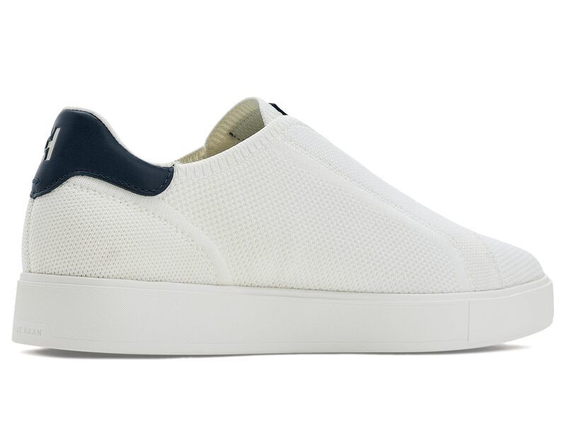 コールハーン メンズ シューズ スニーカー Cole Haan Grandpro Luxe Stitchlite Slipon Sneakers WhiteNavy Blaz ホワイト