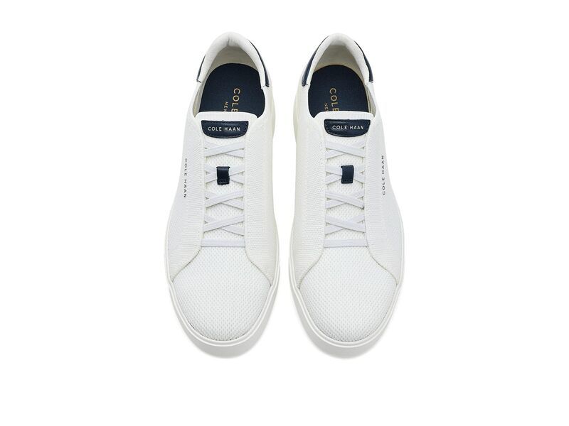 コールハーン メンズ シューズ スニーカー Cole Haan Grandpro Luxe Stitchlite Slipon Sneakers WhiteNavy Blaz ホワイト