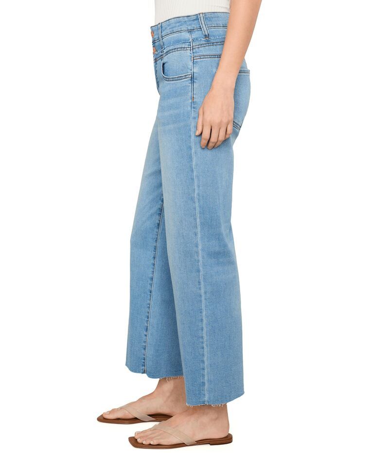 カットフロムザクロス レディース ボトムス デニムパンツ ワイドレッグ Kut From The Kloth Charlotte HighRise Wide Leg Unfazed