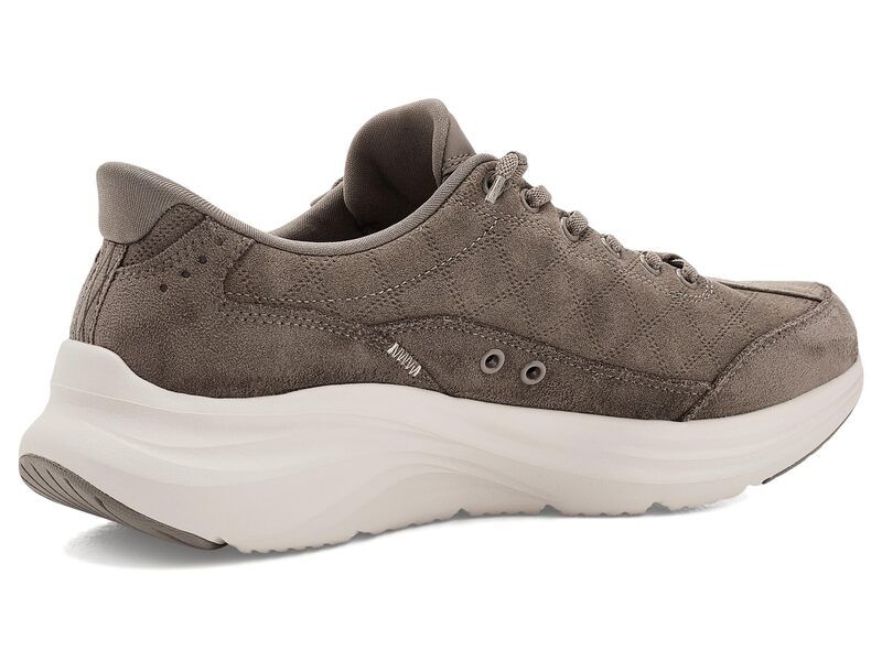 スケッチャーズ メンズ シューズ スニーカー Skechers Contour Foam Cozy Fit Calvoro HandsFree SlipIns Dark Taupe トープ