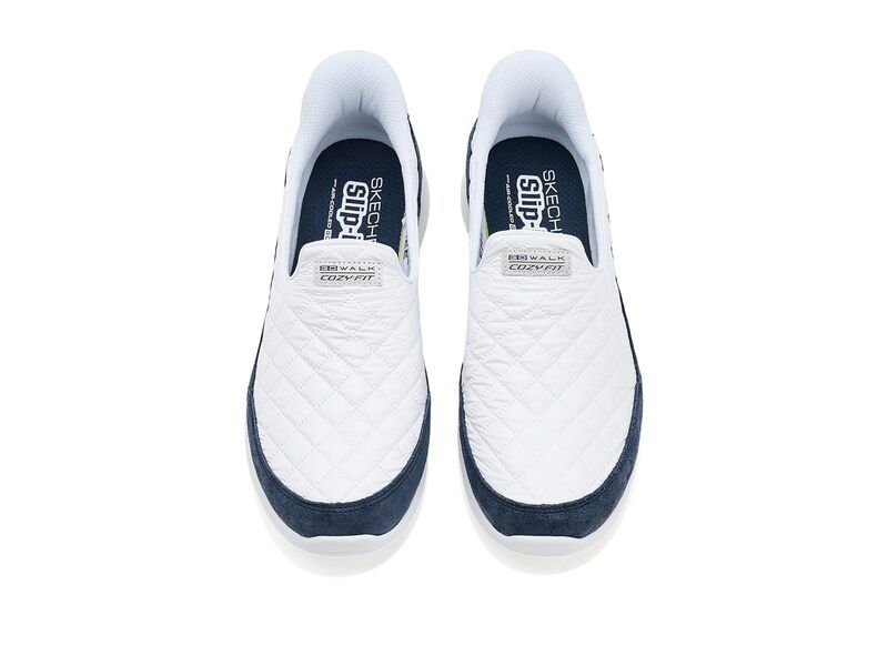 スケッチャーズ レディース シューズ スニーカー Skechers Performance Slipins Go Walk Joy Cozy Easy WhiteNavy ホワイト