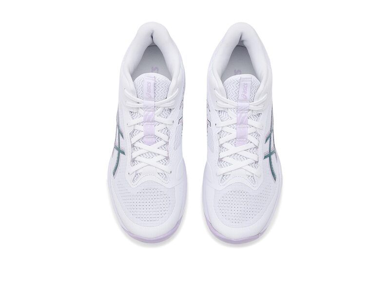 アシックス レディース シューズ スニーカー Asics Netburner Ballistic FF MT 4 WhiteDahlia ホワイト
