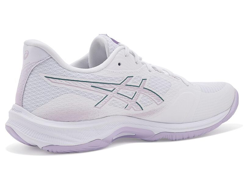 アシックス レディース シューズ スニーカー Asics Netburner Ballistic FF 4 WhiteDahlia ホワイト