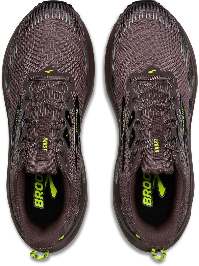 ブルックス メンズ シューズ スニーカー Brooks Mens Ghostrail Running Shoes BrownBlackNightlife ブラック