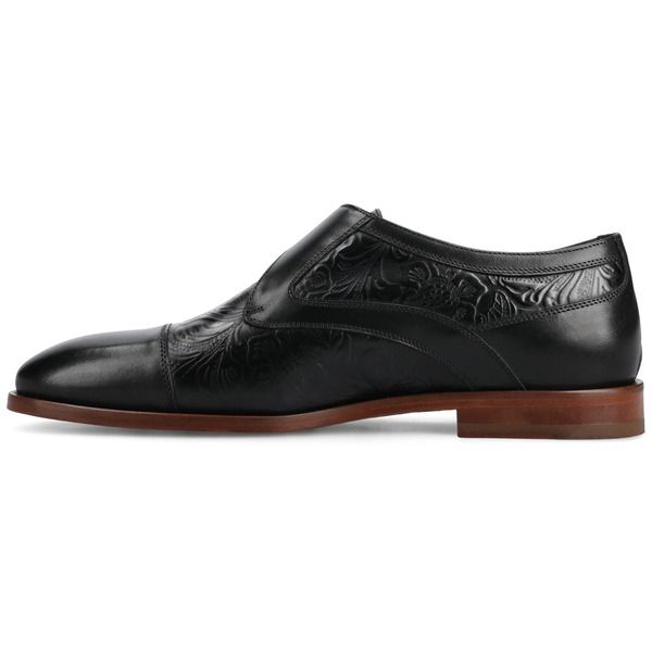 タフト メンズ シューズ モンクストラップ モンク ワンピース TAFT Mens Jack Monk Strap Dresshoe Black Floral ブラック タフト メンズ シューズ モンクストラップ モンク ワンピース TAFT Mens Jack Monk Strap Dresshoe Black Floral ブラック